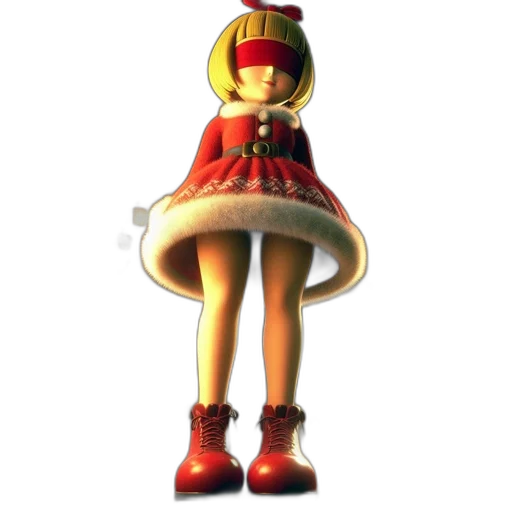 dress, robot, hat, weapon transparent PNG cut-out