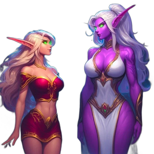 fantasy art, concept art, pixel art, comic book art transparent PNG cut-out