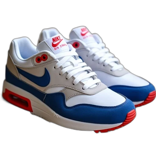 shoes, 3d render, pair, white transparent PNG cut-out