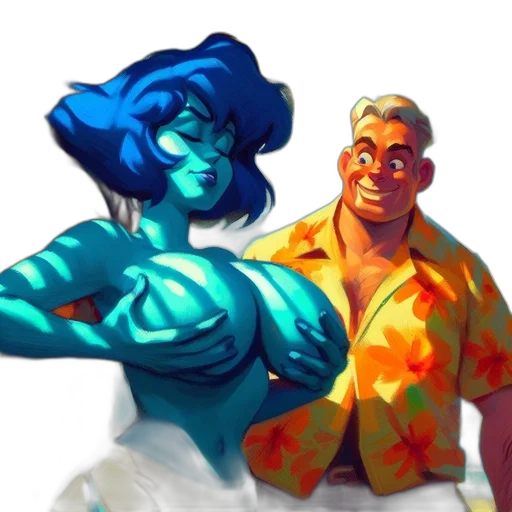 staff, concept art, vaporwave, pixel art transparent PNG cut-out