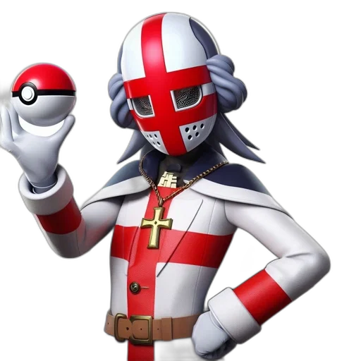 mask, robot, jacket, concept art transparent PNG cut-out
