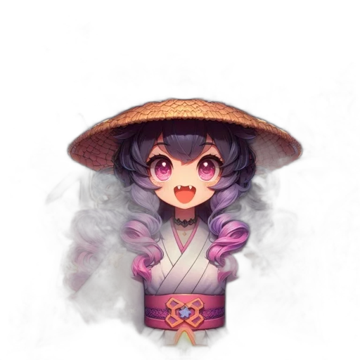 staff, hat, umbrella, mask transparent PNG cut-out