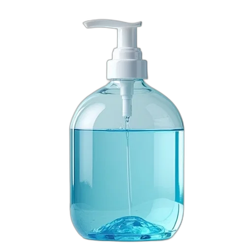 bottle, underwater, blue, litres transparent PNG cut-out