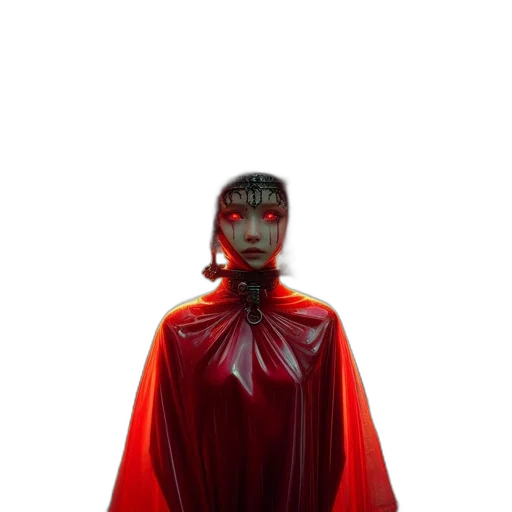 dress, mask, jacket, robot transparent PNG cut-out