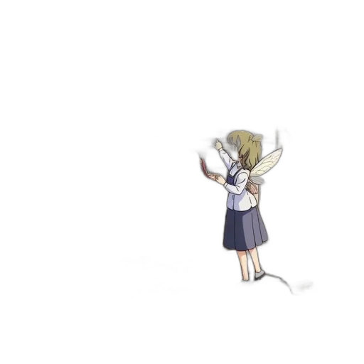 staff, dress, hat, creature transparent PNG cut-out