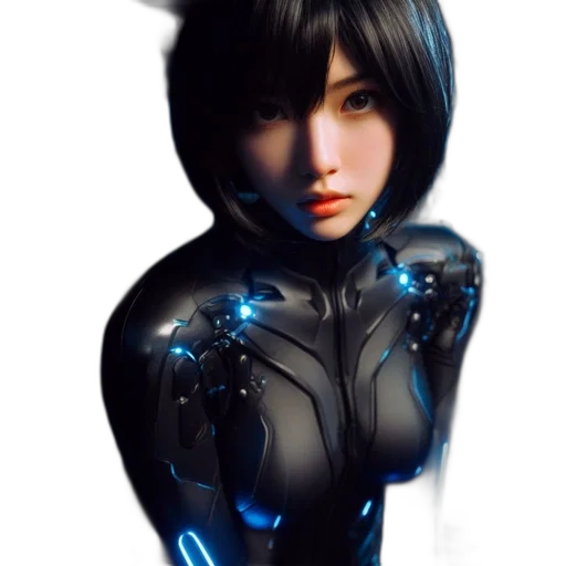 robot, dress, mask, creature transparent PNG cut-out