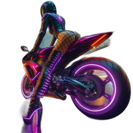 weapon, concept art, 3d render, vaporwave transparent PNG cut-out