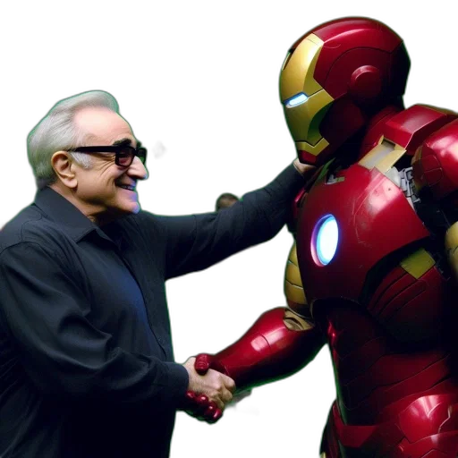 comic book art, elderly, man, shakes transparent PNG cut-out
