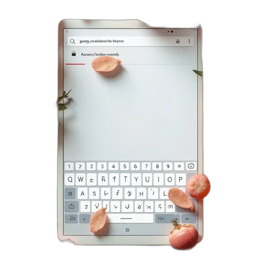 food, jewelry, google, keyboard transparent PNG cut-out