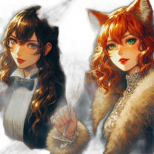 staff, fantasy art, concept art, anime transparent PNG cut-out