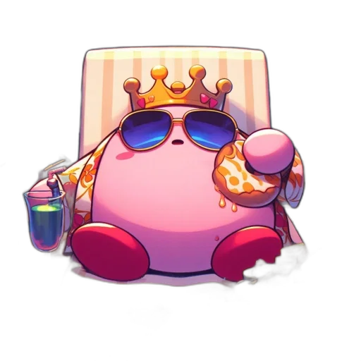 crown, hat, concept art, vaporwave transparent PNG cut-out