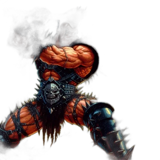 mask, concept art, fantasy art, comic book art transparent PNG cut-out