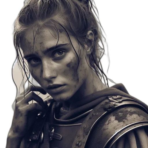 face, weapon, sword, jewelry transparent PNG cut-out