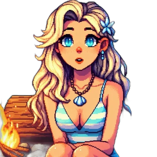 pixel art, fantasy art, cartoon, concept art transparent PNG cut-out