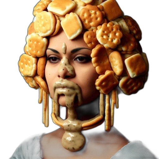 food, face, jewelry, crown transparent PNG cut-out