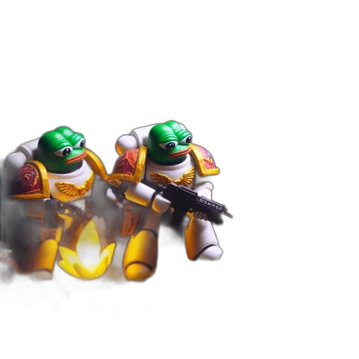 weapon, robot, crown, staff transparent PNG cut-out