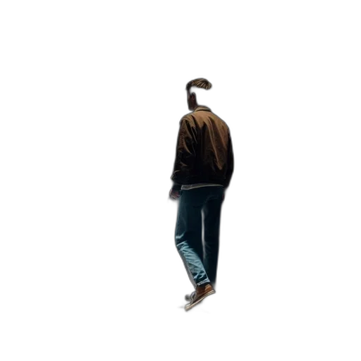 jacket, staff, hat, shoes transparent PNG cut-out