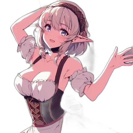 dress, staff, crown, weapon transparent PNG cut-out