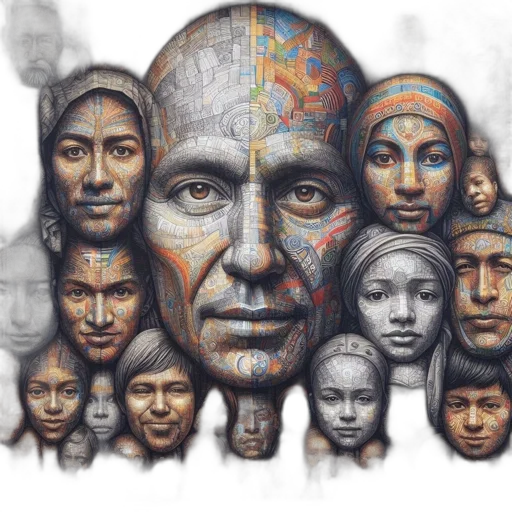 face, mask, photorealistic, concept art transparent PNG cut-out