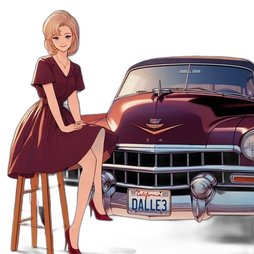 car, dress, furniture, cartoon transparent PNG cut-out
