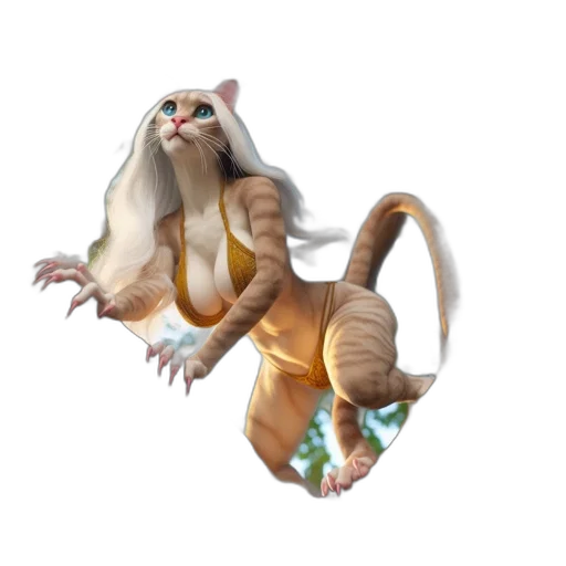 creature, dragon, animal, staff transparent PNG cut-out