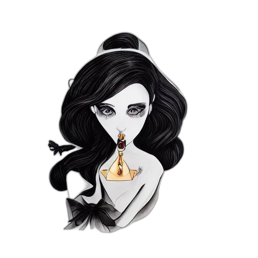 jewelry, cartoon, fantasy art, concept art transparent PNG cut-out