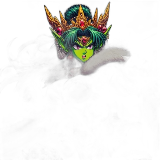 dragon, mask, creature, crown transparent PNG cut-out