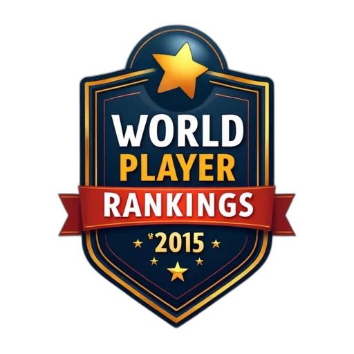 world, player, rankings, logo transparent PNG cut-out