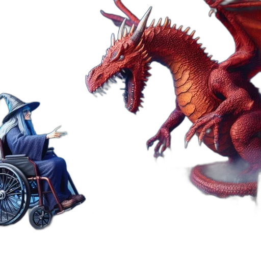 dragon, concept art, fantasy art, pixel art transparent PNG cut-out