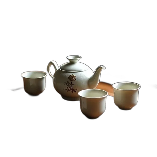 3d render, earth tones, traditional, japanese transparent PNG cut-out