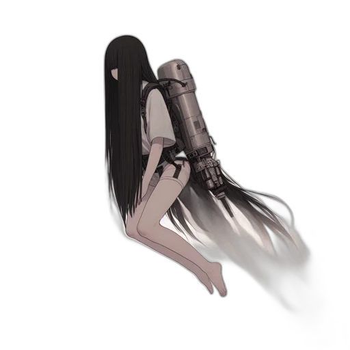 hair, weapon, sword, mask transparent PNG cut-out