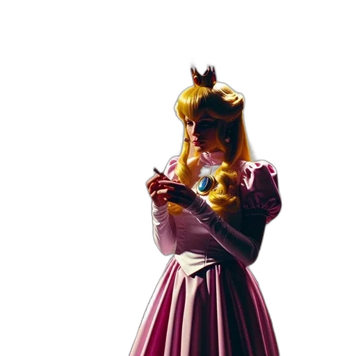 crown, dress, staff, mask transparent PNG cut-out