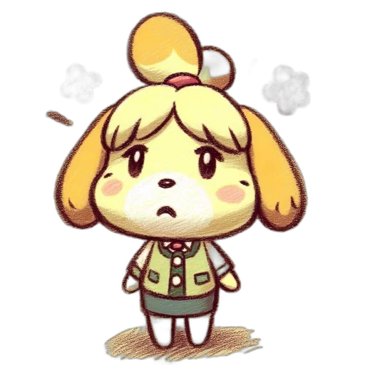 staff, creature, animal, face transparent PNG cut-out