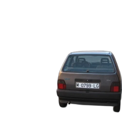 car, 3d render, photorealistic, vaporwave transparent PNG cut-out