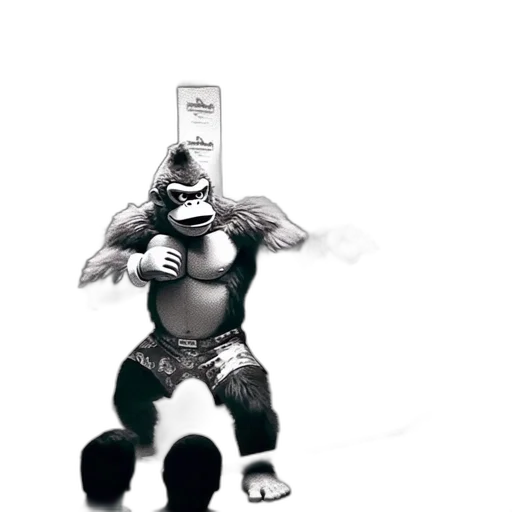 animal, creature, robot, staff transparent PNG cut-out