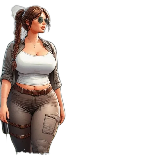 jacket, concept art, 3d render, fantasy art transparent PNG cut-out