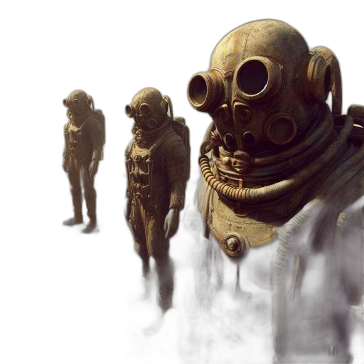 robot, mask, concept art, cyberpunk transparent PNG cut-out