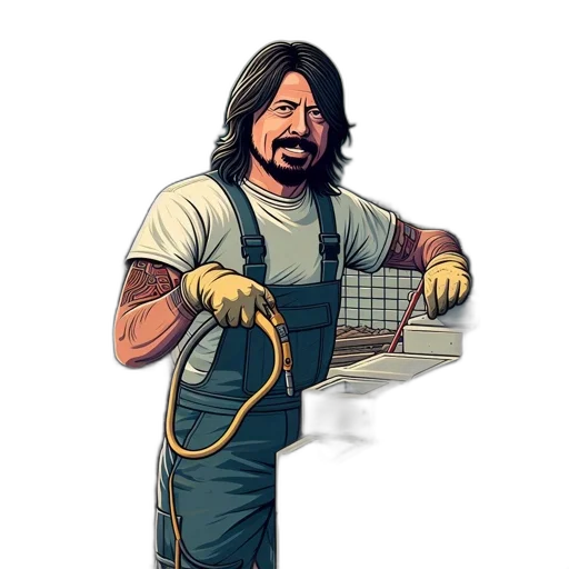 staff, weapon, hair, robot transparent PNG cut-out
