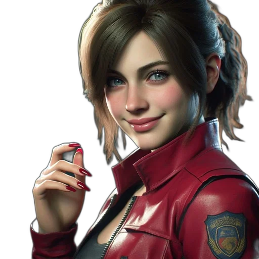 jacket, face, weapon, concept art transparent PNG cut-out