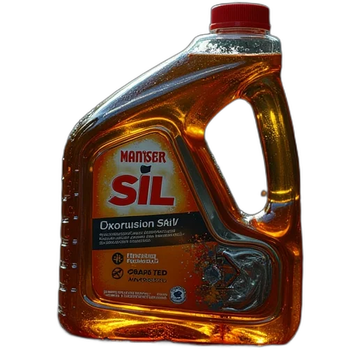 bottle, 3d render, motor, oil transparent PNG cut-out