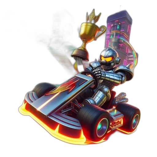 weapon, car, robot, crown transparent PNG cut-out