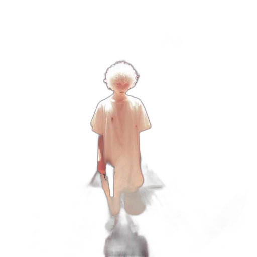 dress, creature, staff, robot transparent PNG cut-out
