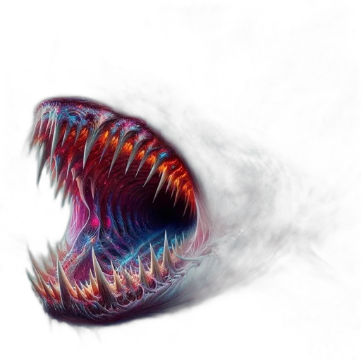 creature, dragon, hair, animal transparent PNG cut-out