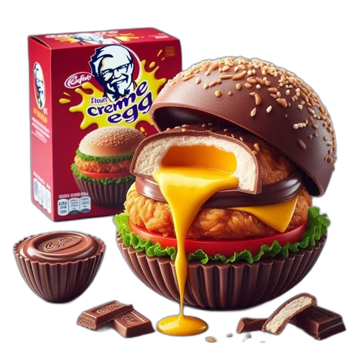 food, photorealistic, 3d render, concept art transparent PNG cut-out