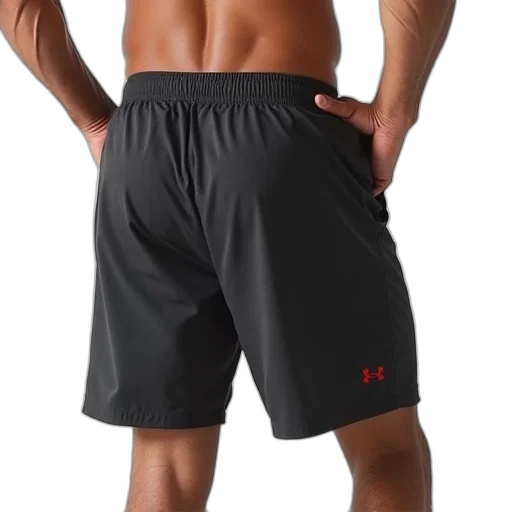 under, armour, shorts, lightweight transparent PNG cut-out