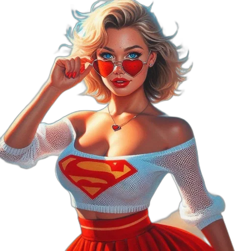 dress, comic book art, fantasy art, concept art transparent PNG cut-out