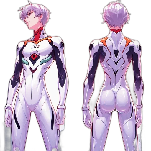 robot, concept art, anime, cyberpunk transparent PNG cut-out