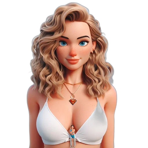 jewelry, 3d render, photorealistic, cartoon transparent PNG cut-out