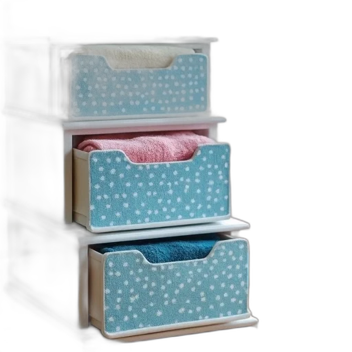 furniture, pastel, set, three transparent PNG cut-out