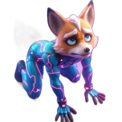 creature, animal, robot, staff transparent PNG cut-out
